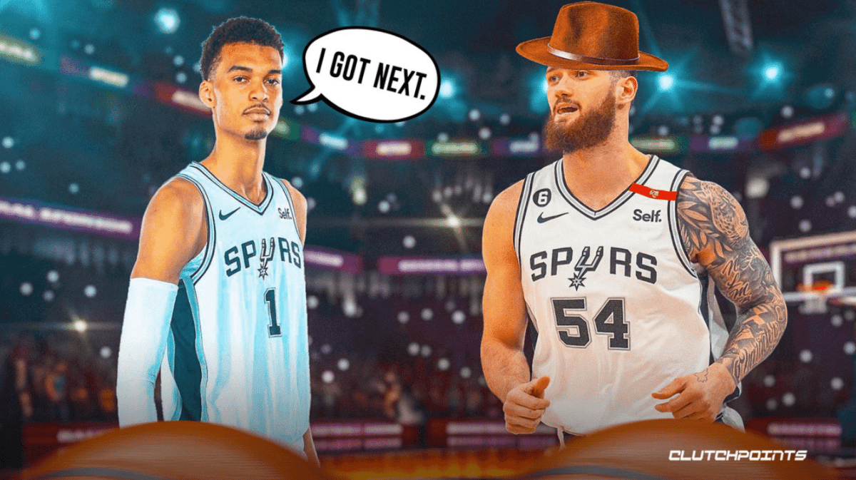 Victor Wembanyama, Sandro Mamukelashvili, San Antonio Spurs