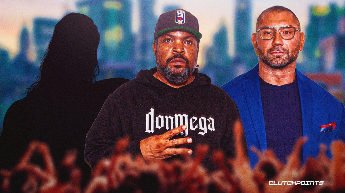 Drew McIntyre, Ice Cube, Dave Bautista
