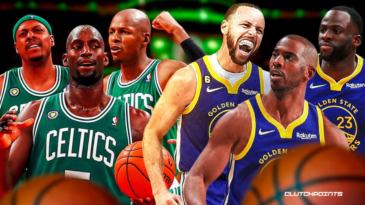 Paul Pierce, Kevin Garnett, Ray Allen, Stephen Curry, Chris Paul, Draymond Green, Warriors