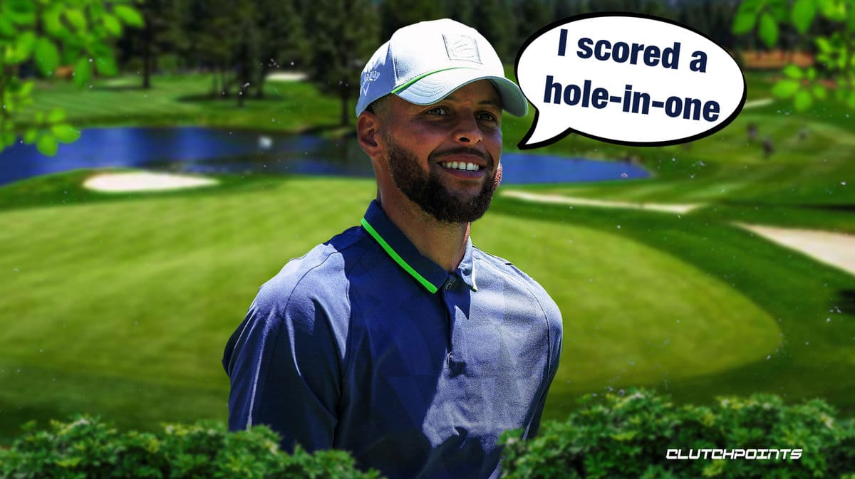 Warriors' Stephen Curry doubles down on celebration of epic hole-in-one in  American Century Championship