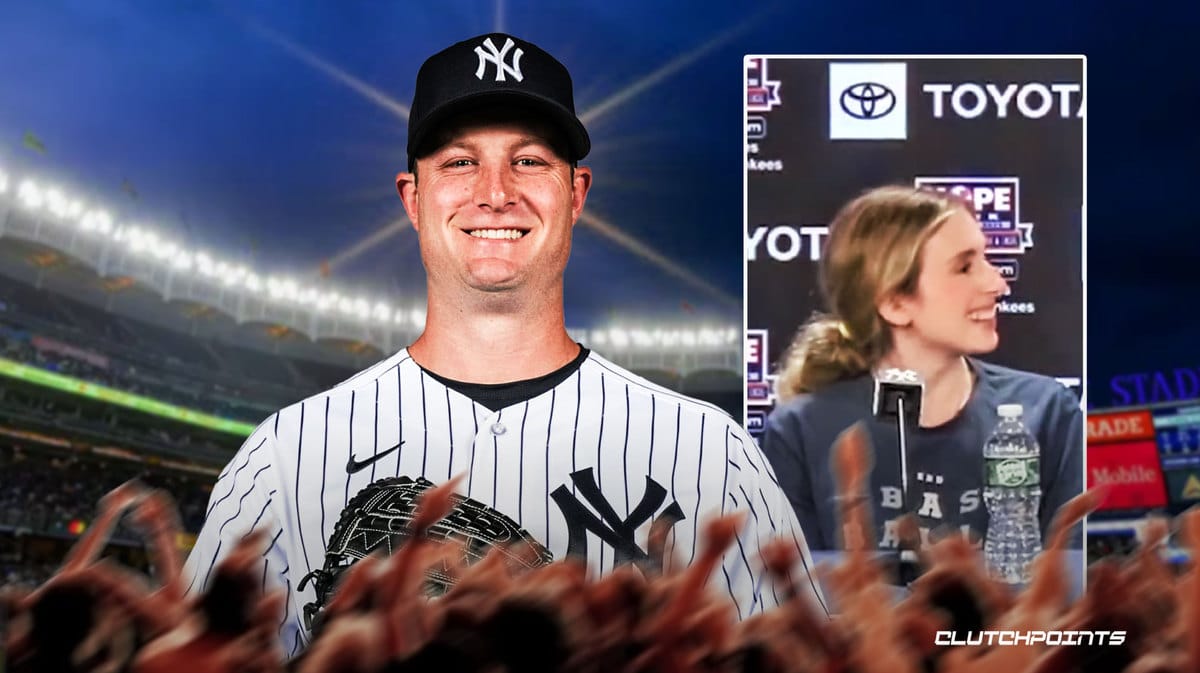 Gerrit Cole surprises Sarah Langs with incredibly classy gesture on Lou  Gehrig's speech anniversary