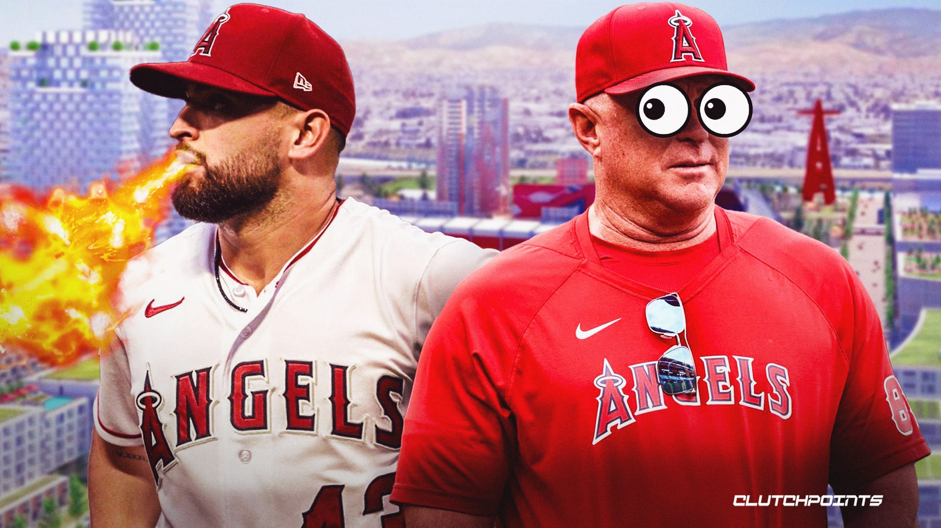Patrick Sandoval, Phil Nevin, Angels