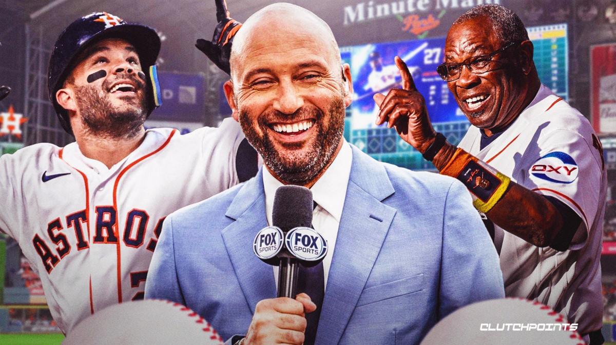 Astros Jose Altuve MLB Dusty Baker Derek Jeter