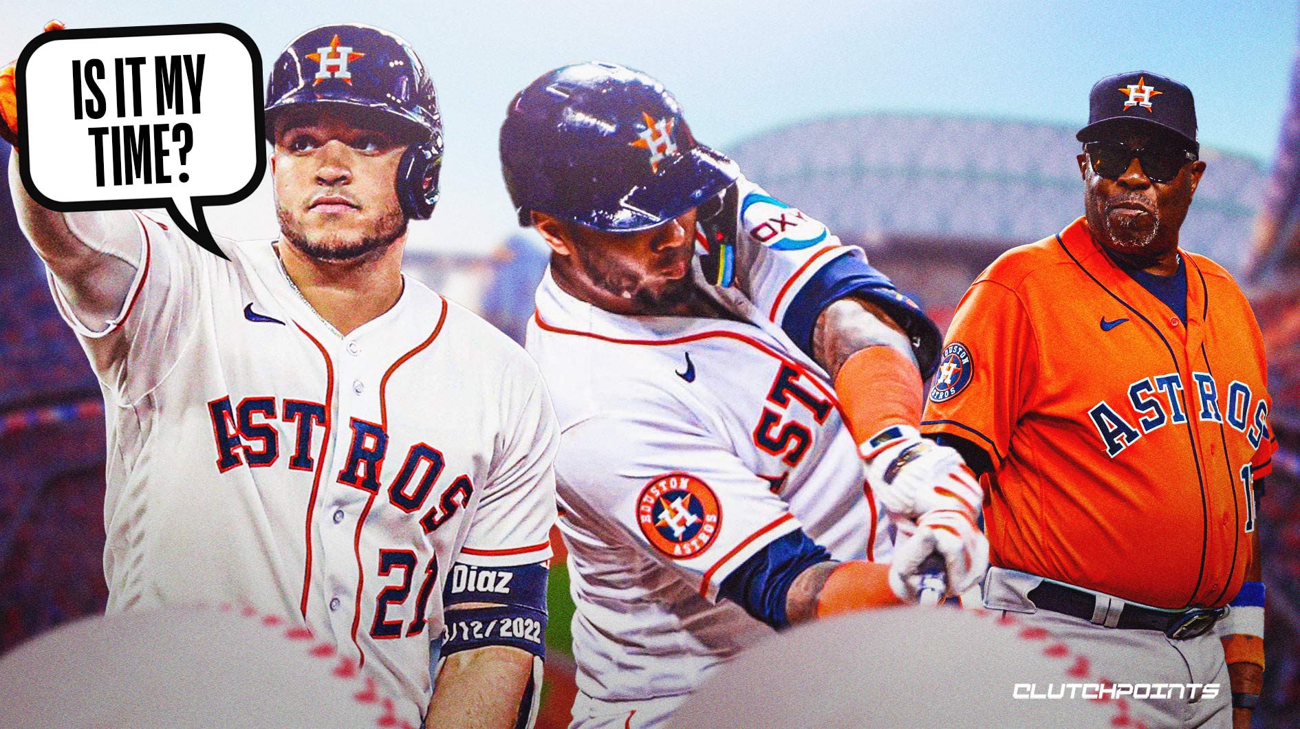 Yainer Diaz is 'the future'. How can the Astros use him more in