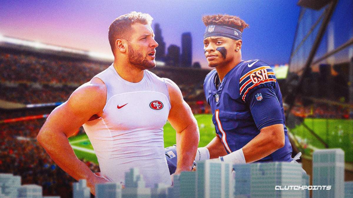 bears, bears justin fields, justin fields, nick bosa, nick bosa justin fields