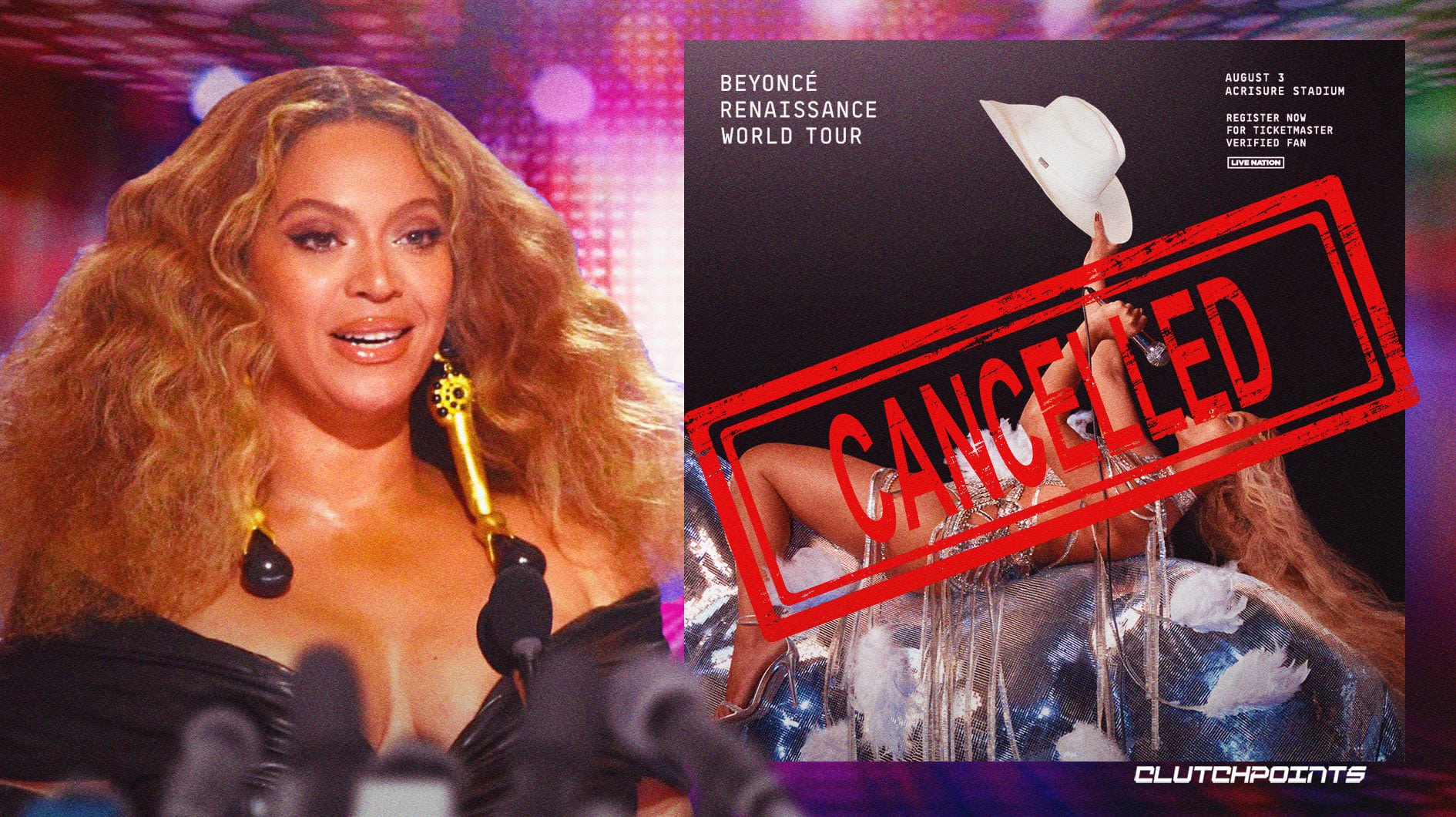 Beyoncé's 'Renaissance' tour show in Pittsburgh canceled