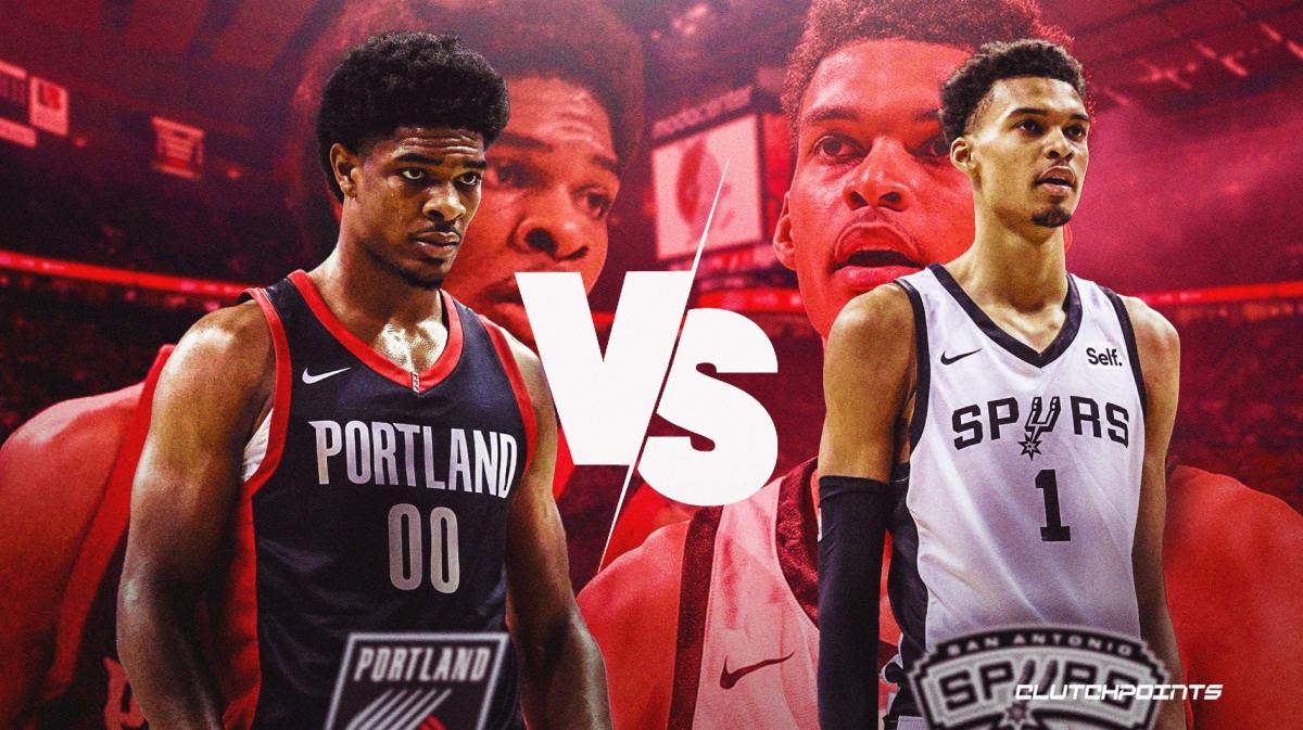 Scoot Henderson, Portland Trail Blazers, Victor Wembanyama, San Antonio Spurs, NBA Summer League, NBA injury