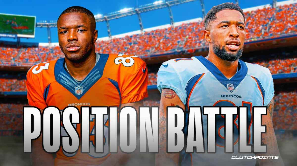 Denver Broncos position battle training camp Marvin Mims Tim Patrick