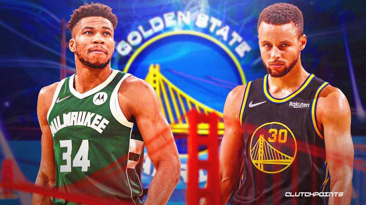 Bucks, Giannis Antetokounmpo, Stephen Curry, Warriors