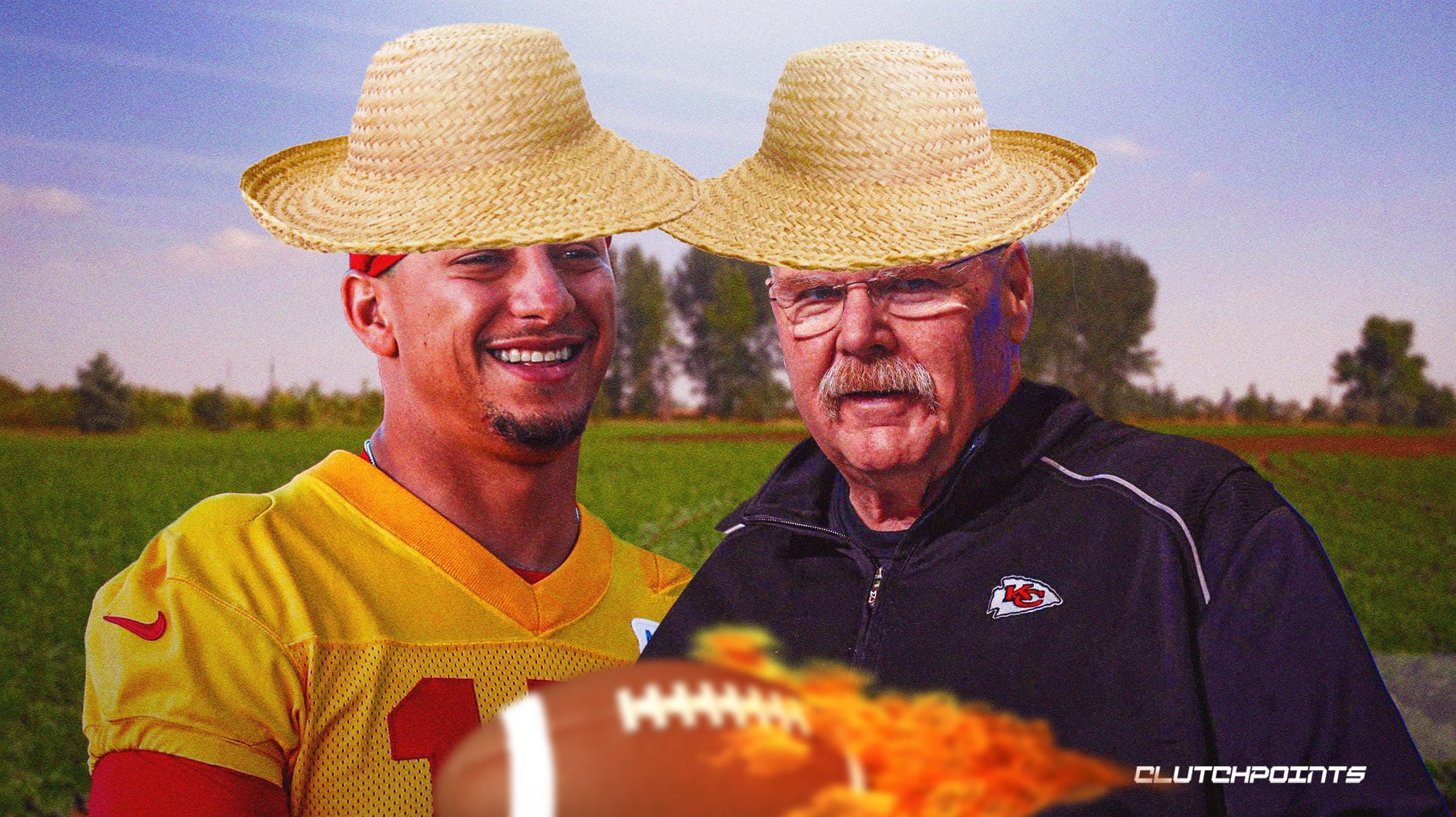 Chiefs coach Andy Reid explains State Farm ad with Mahomes