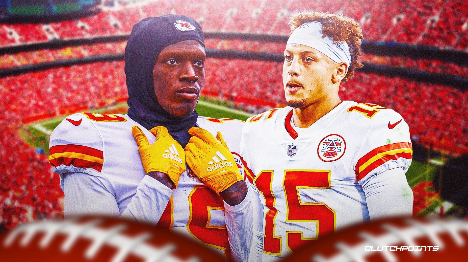 Chiefs' Patrick Mahomes has big plans for Kadarius Toney