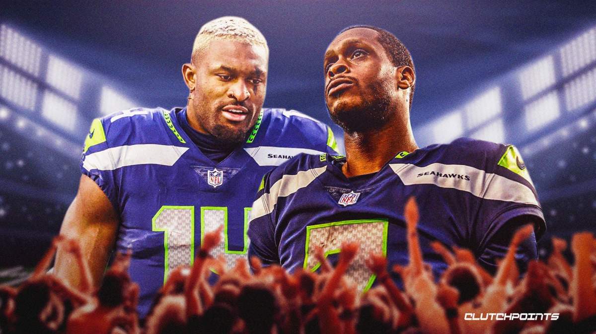 dk metcalf, geno smith, seahawks, seahawks geno smith, seahawks dk metcalf