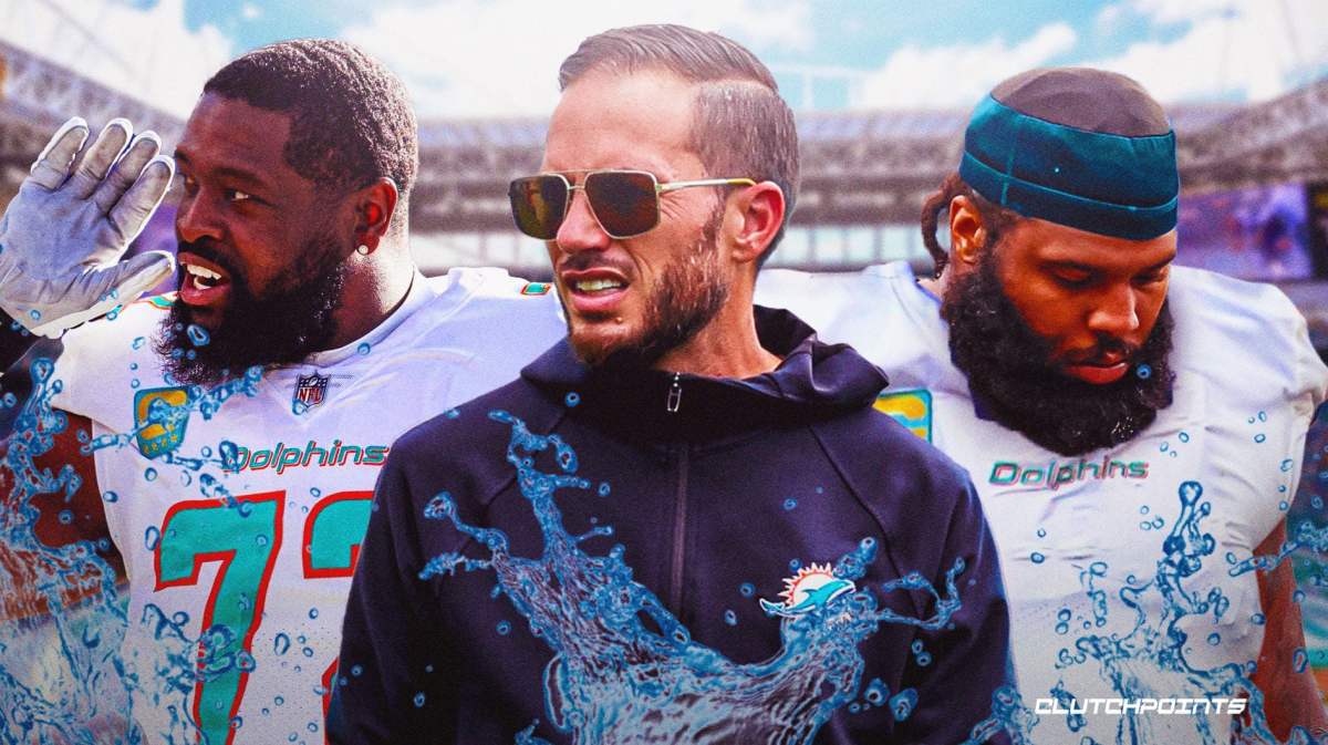 dolphins, dolphins pup, terron armstead, isaiah wynn, mike mcdaniel