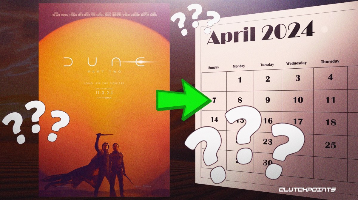 Dune: Part Two, April 2024