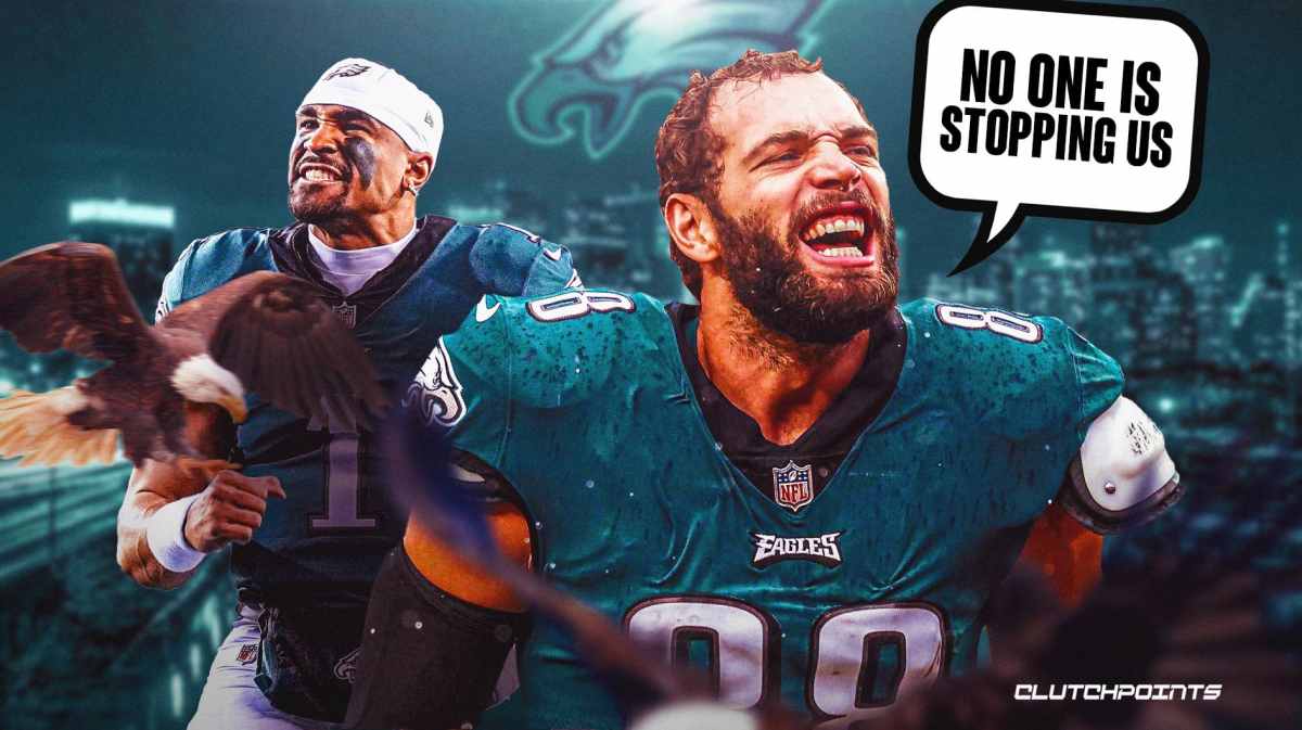 Dallas Goedert, Eagles, Jalen Hurts, Eagles sneak, Jalen Hurts sneak