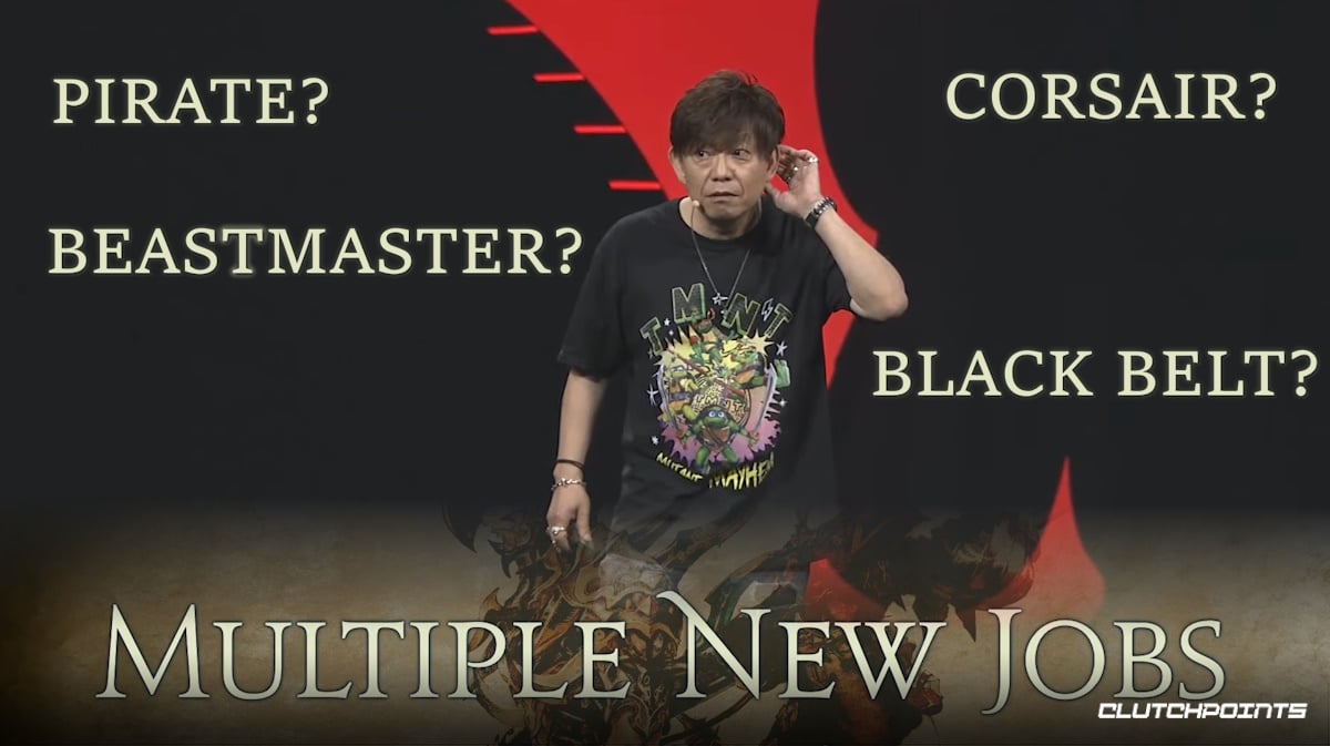 ffxiv new jobs, naoki yoshida tshirt, ffiv dawntrail, ffxiv, ffxiv job rumors