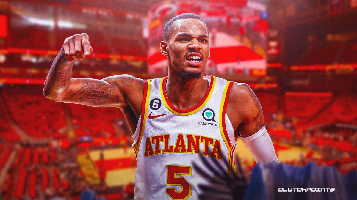 Hawks' Dejounte Murray flexing