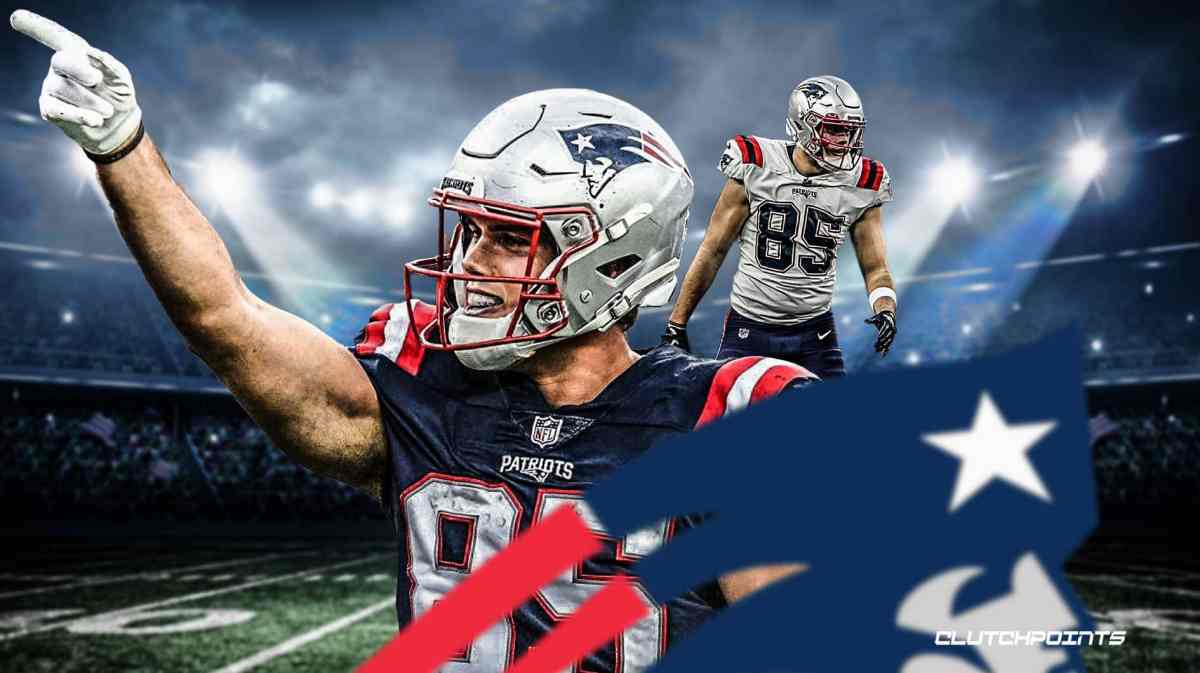 hunter henry, patriots, patriots hunter henry, patriots season, mac jones