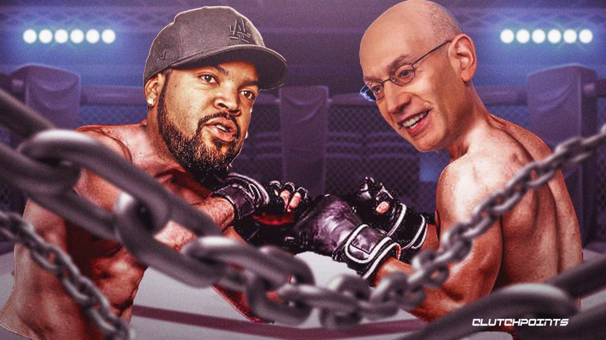 ice cube, adam silver, big 3, nba, nba big 3