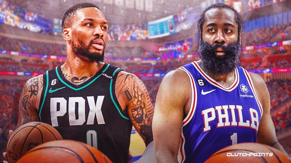 james harden, sixers, damian lillard, james harden trade, damian lillard trade