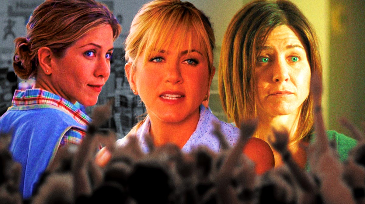 Jennifer Aniston in We're the Millers, Cake, and The Good Girl.