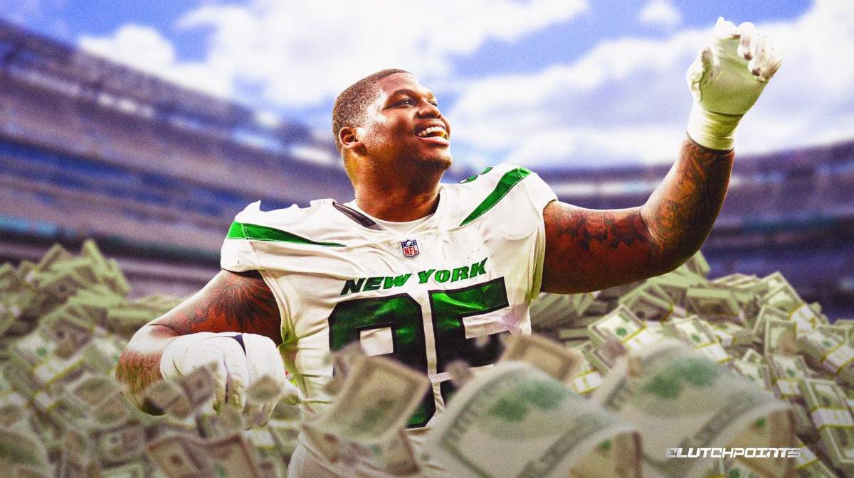 jets, jets quinnen williams, quinnen williams contract, quinnen williams extension, quinnen williams