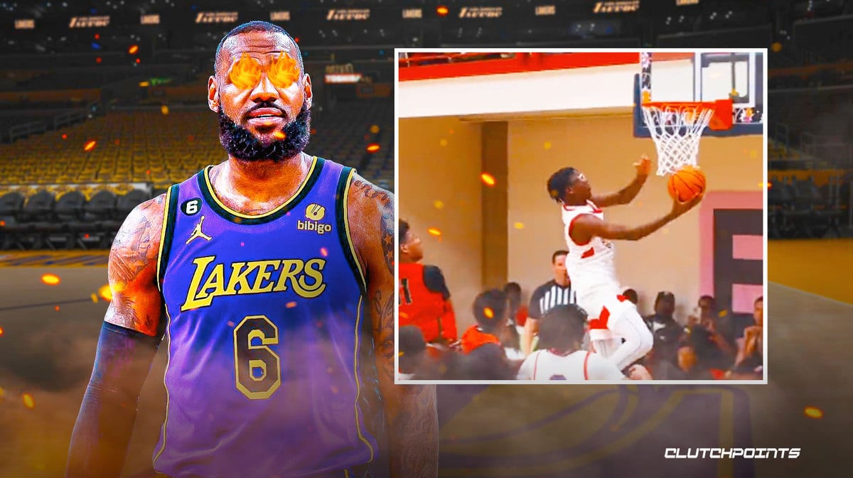 LeBron James, Bryce James, Los Angeles Lakers