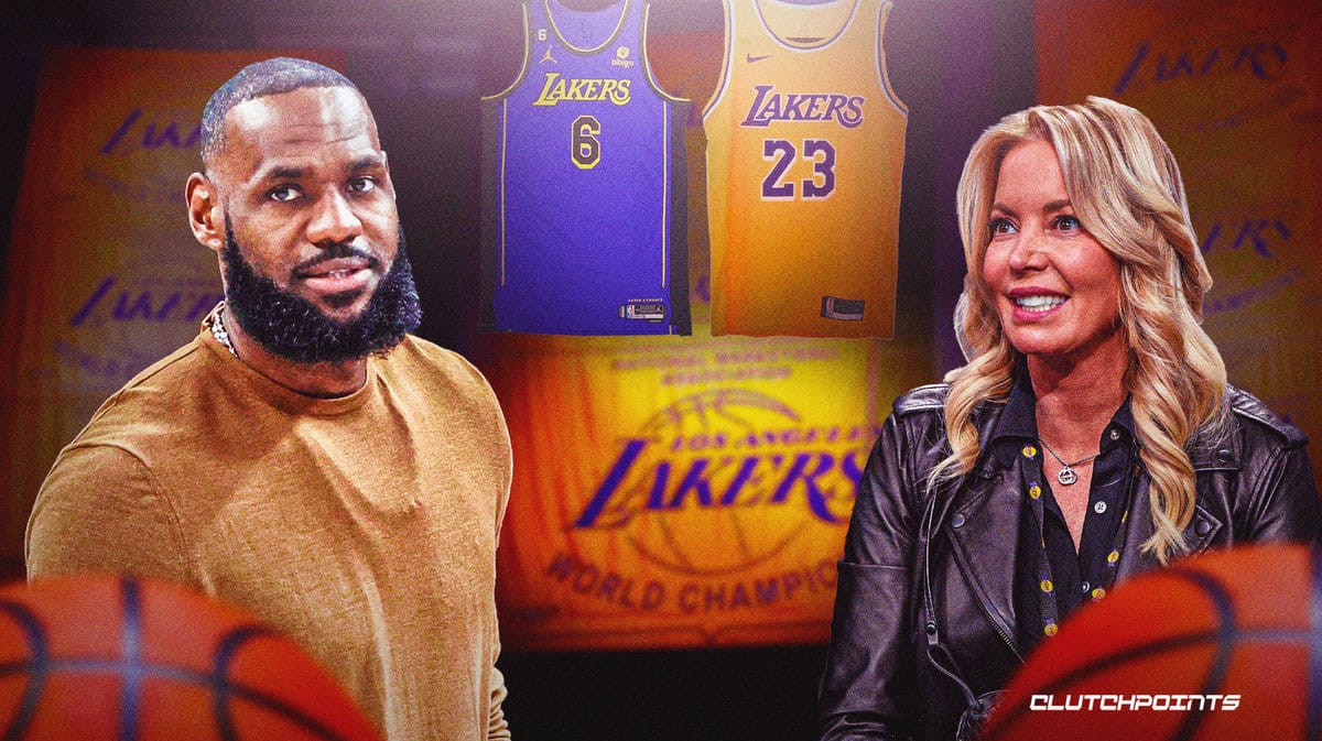 Lakers star LeBron James' jersey retirement addressed by Jeanie Buss