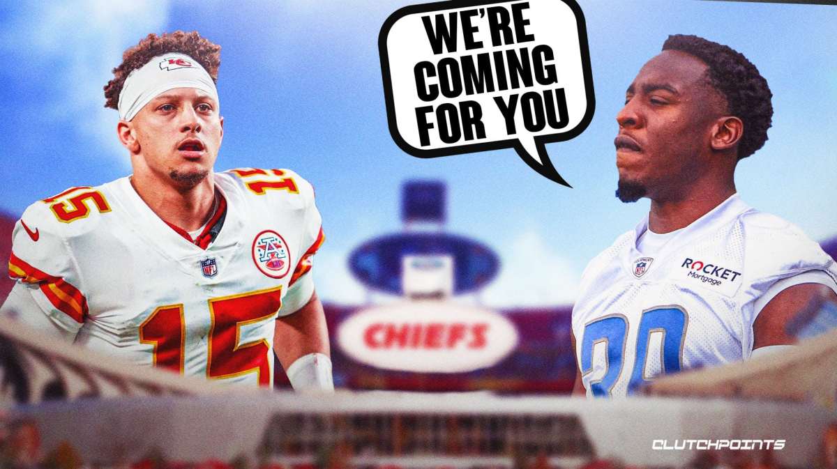 Lions, Jerry Jacobs, Chiefs, Dan Campbell, Patrick Mahomes