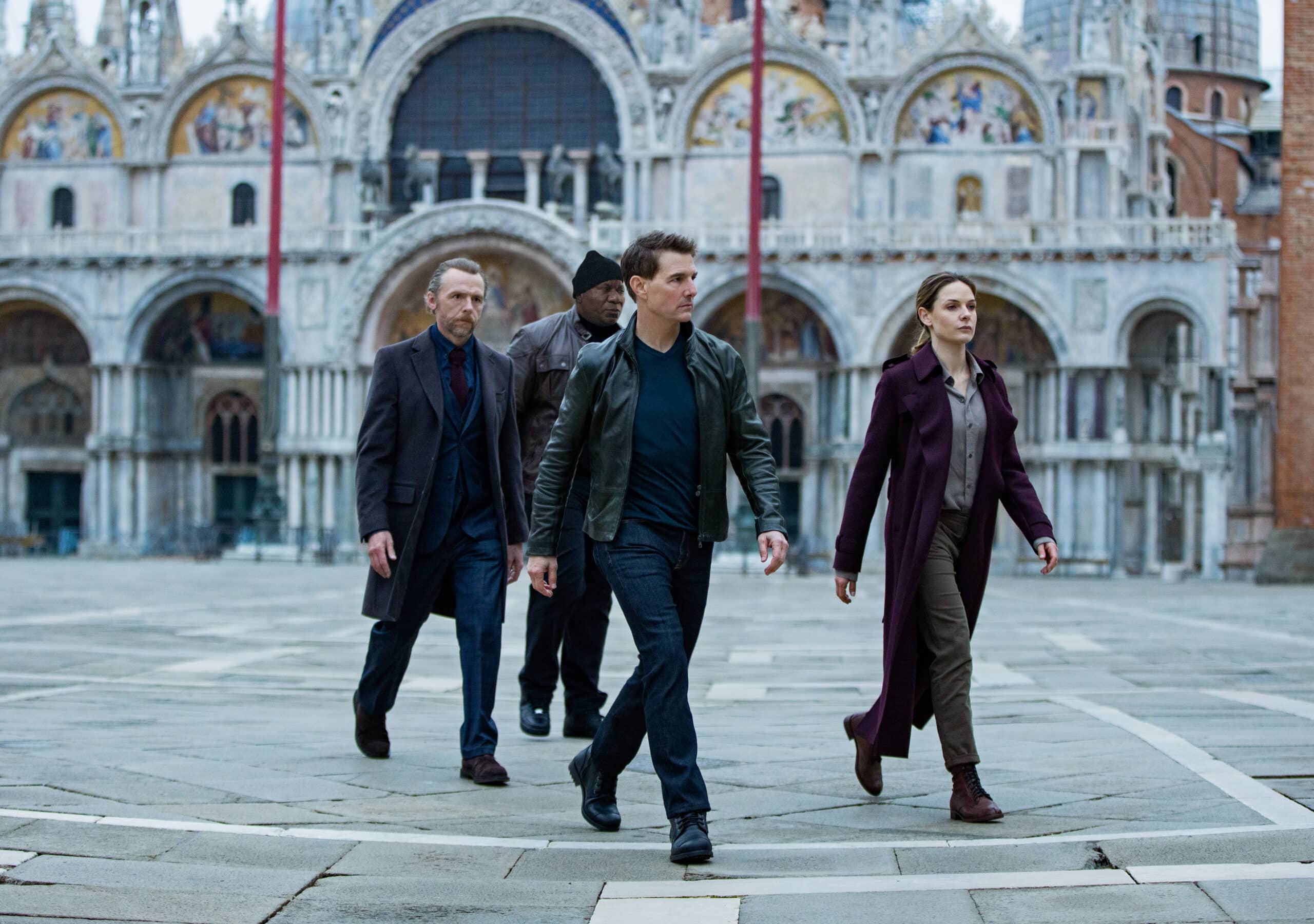 Simon Pegg, Ving Rhames, Tom Cruise, Rebecca Ferguson, Mission: Impossible — Dead Reckoning Part One