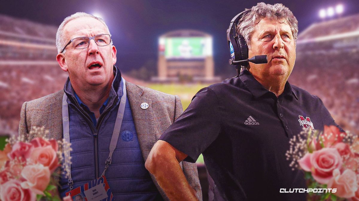 Mississippi State football Mike Leach Greg Sankey SC media days