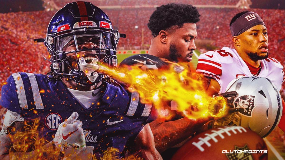 Ole Miss football, Quinshon Judkins, Saquon Barkley, Josh Jacobs