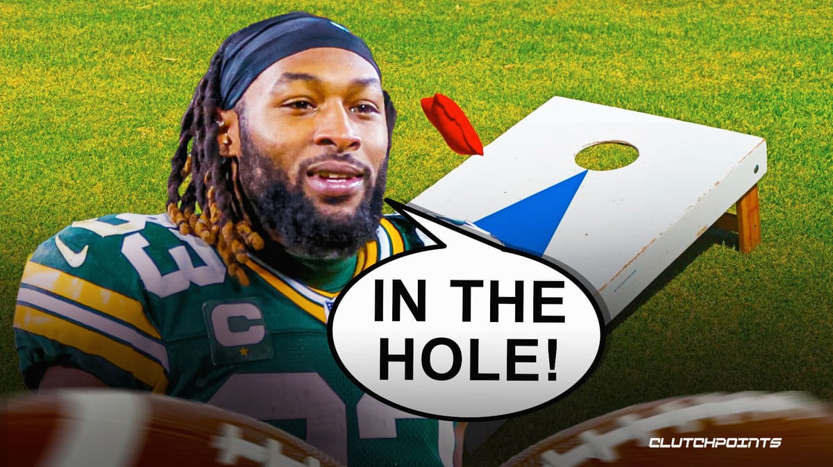 Packers' Aaron Jones Qualifies for Cornhole World Championship