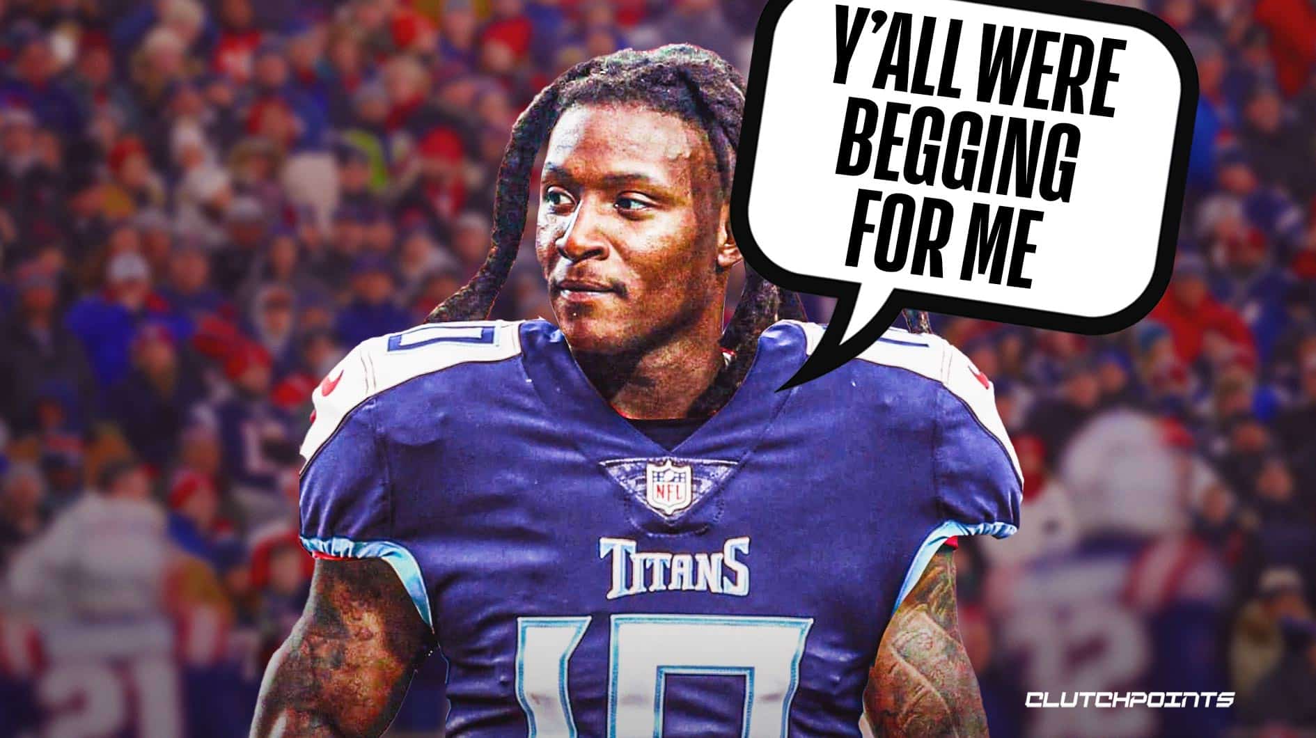 DeAndre Hopkins claps back at Patriots fan after Titans signing