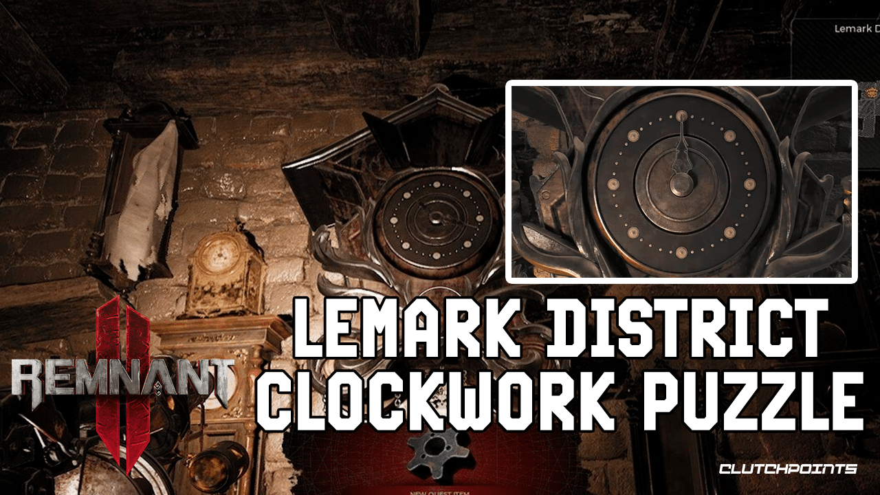 Remnant 2 Guide: Lemark District Clock Puzzle