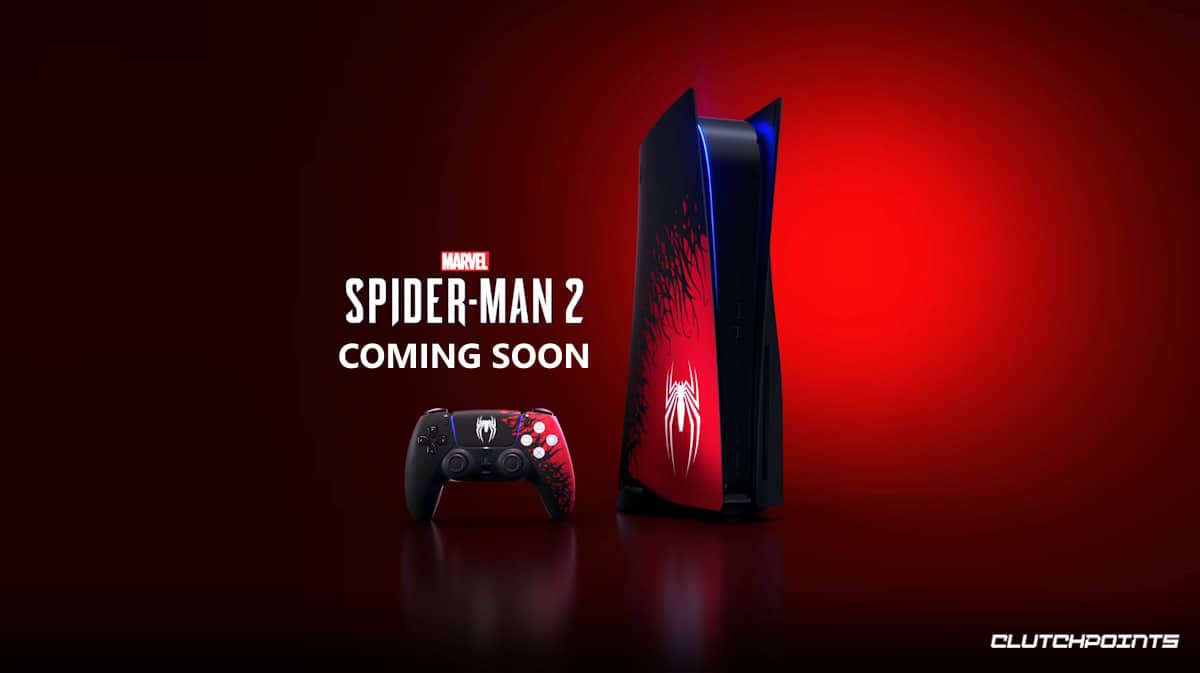 playstation 5 spider man 2 console