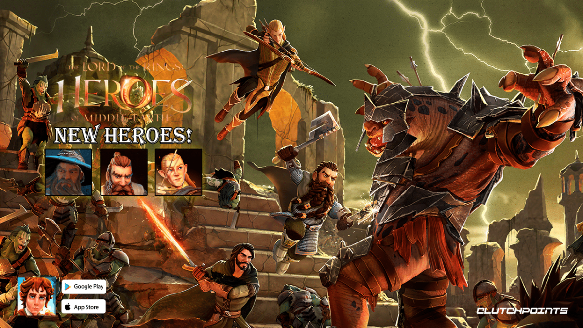 The Lord of the Rings Heroes of Middle-earth new heroes Mines of Moria Raid Event Gimli Legolas Gandalf