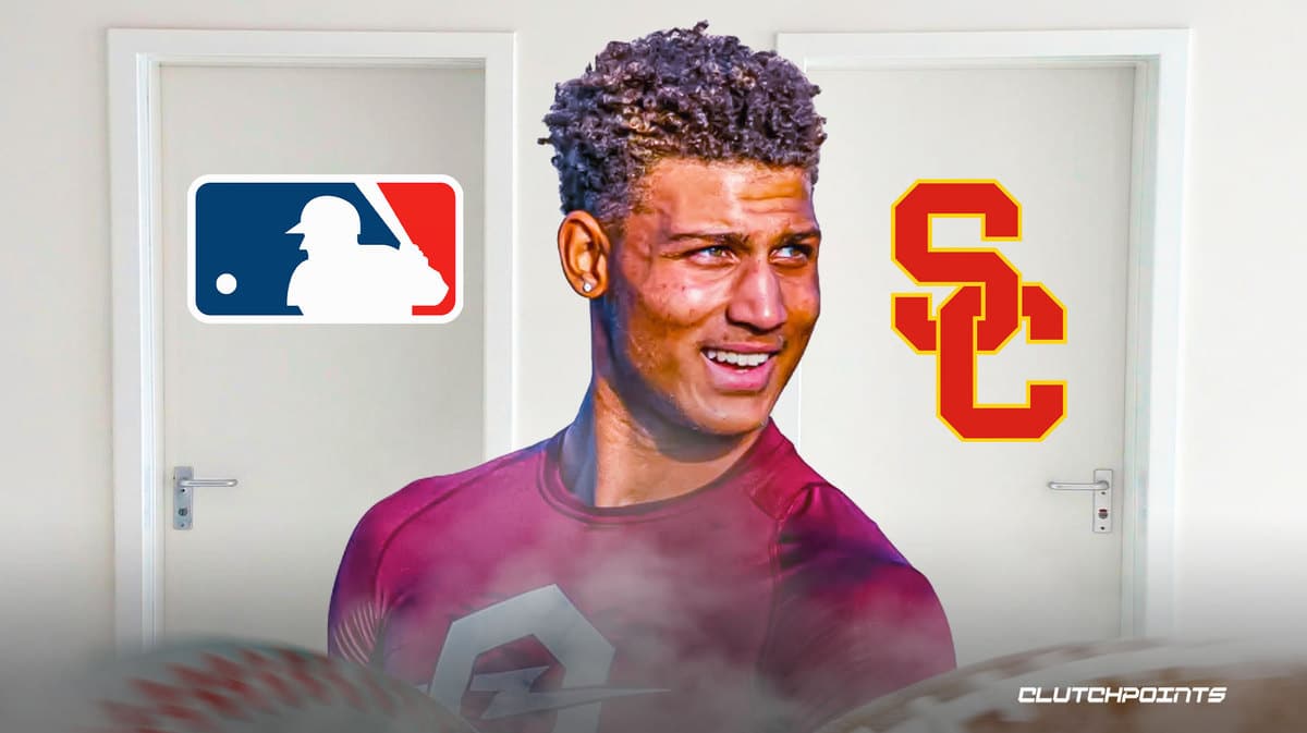 Duce Robinson, MLB Draft snub, Lincoln Riley, USC Football