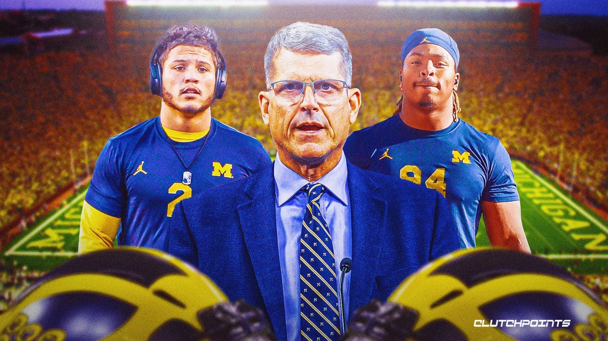 Jim Harbaugh, Michigan football, Kris Jenkins, Blake Corum, Jim Harbaugh suspension