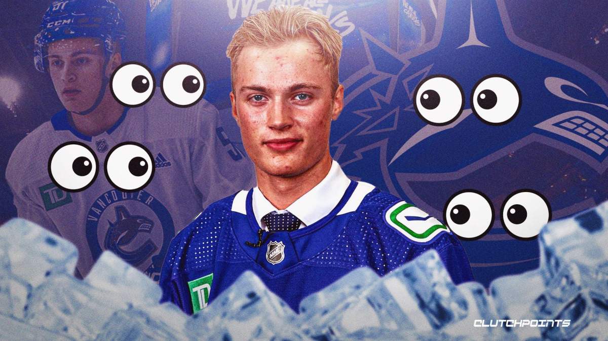 Canucks, NHL training camp, Tom Willander, Canucks training camp, Canucks roster