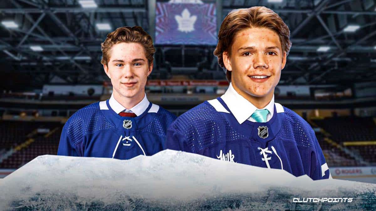 Toronto Maple Leafs, Easton Cowan, Fraser Minten