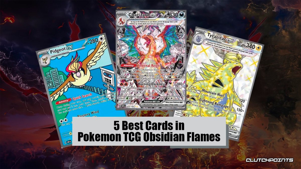 Pokemon TCG Scarlet and Violet Obsidian Flame Latest Expansion