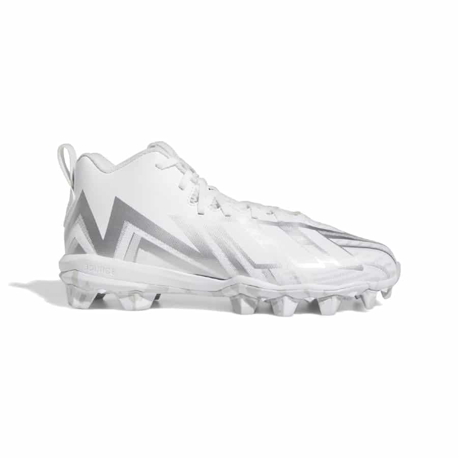 Adidas Freak Spark MD 23 Molded Football Cleats - White/Silver