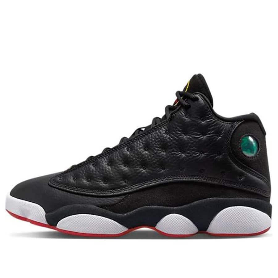 Air Jordan 13 Retro 'Playoff' - Black colored on a white background. 