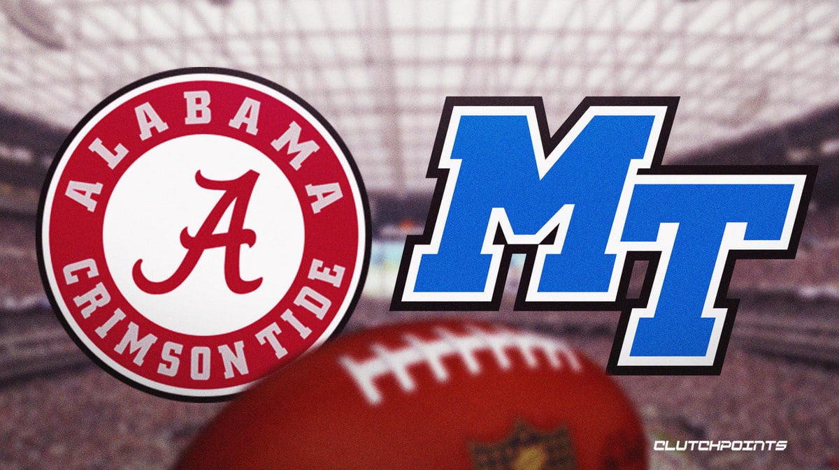 Alabama football, MTSU football, Alabama MTSU, Alabama predictions, Alabama 2023 season, Nick Saban, collge football