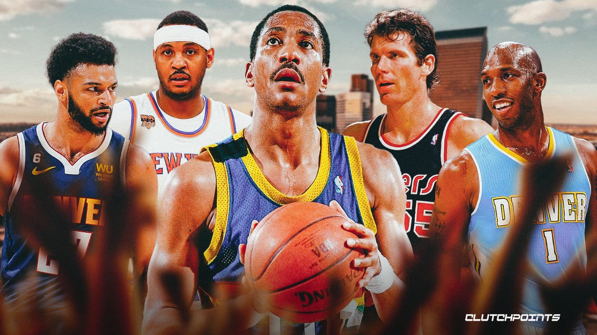 Alex English, Jamal Murray, Carmelo Anthony, Kiki Vandeweghe, Chauncey Billups, Nuggets, trade, best trades, history, greatest trades