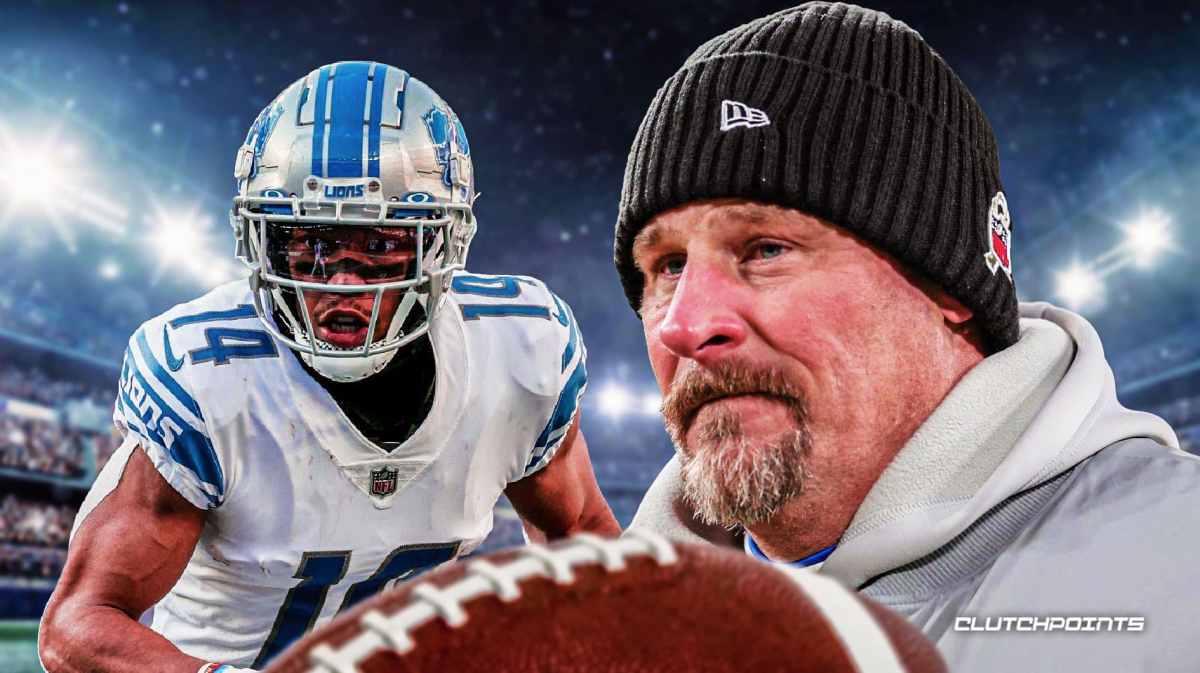 Dan Campbell, Amon-Ra St. Brown injury, Lions preseason, Lions receiver