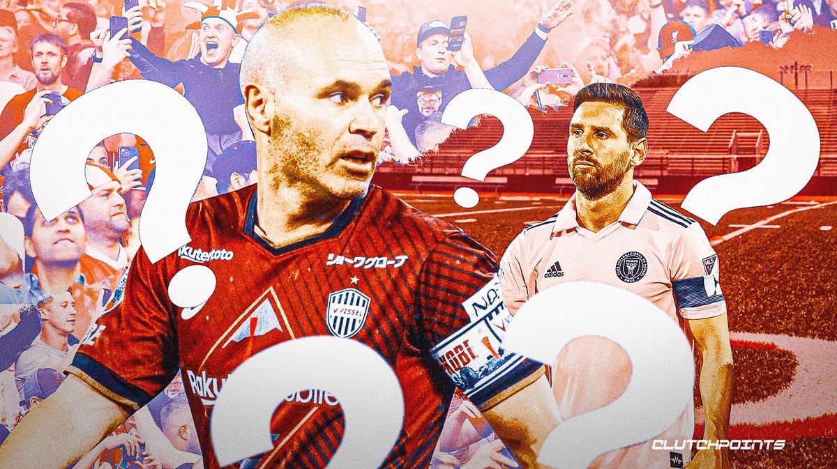 Inter miami, Andres Iniesta, Lionel Messi