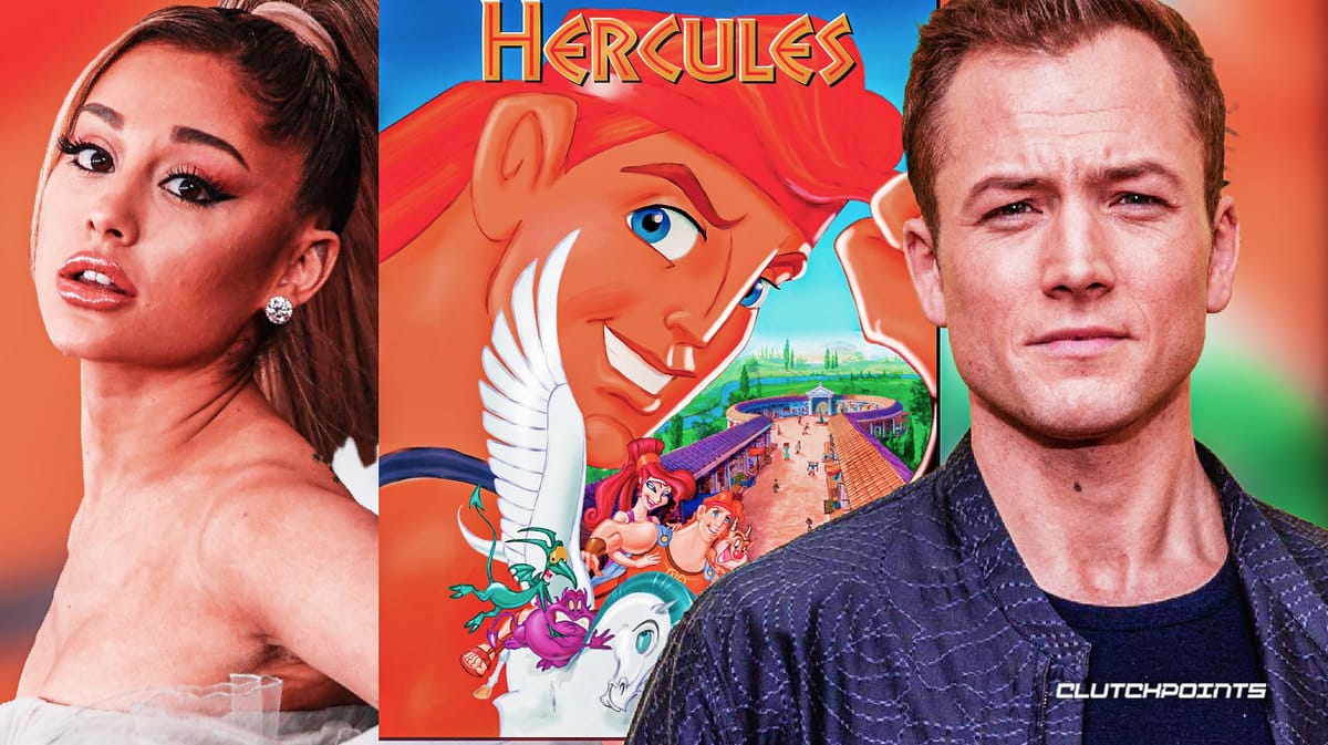 Disney Eyeing Ariana Grande Taron Egerton For Hercules Remake 1040