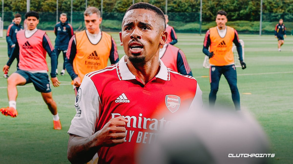 Gabriel Jesus 'spotted' in training after Brazil update as Arsenal face  anxious injury wait 